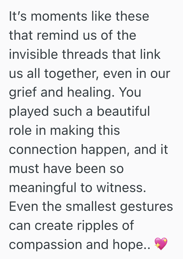 Screenshot 2025 07 11 at 10.39.47 AM Grieving Woman Paid Forward An Act Of Kindness And Unexpectedly Connected With Another Widow Facing The Same Journey